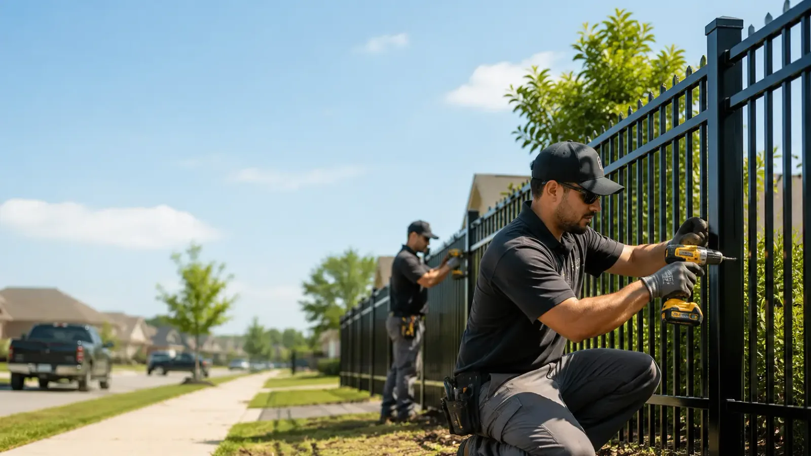 Metal Fence Installation in Arundel, ME